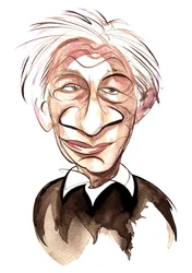 Alexander Goehr - Farbkarikatur